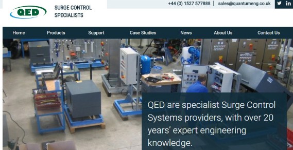 Showing where the QED engineers work